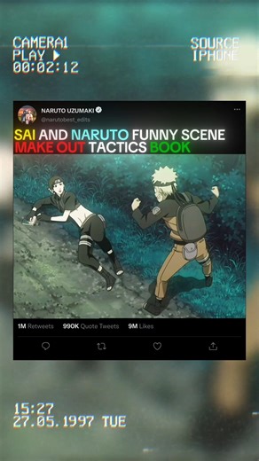 NARUTO AND SAI FUNNY SCENE