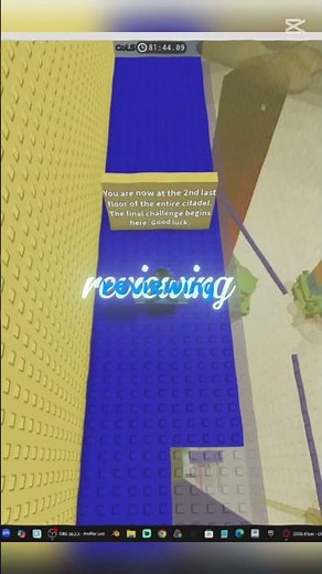 First 10 year old to beat cols? [ ETOH EDIT ] #eternaltowersofhell #roblox #edit #etoh