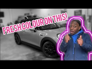 Mini cooper full wrap! From silver to a new colour!