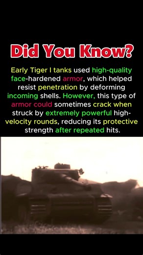 The Secret Behind Tiger Tank Armor #TigerI #WWIIHistory #GermanTanks #WorldWar2 #TankArmor