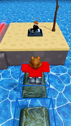 chipmunks & bacon play teamwork intro Obby♥️💙 part-4 #roblox #robloxshorts #shorts #obby