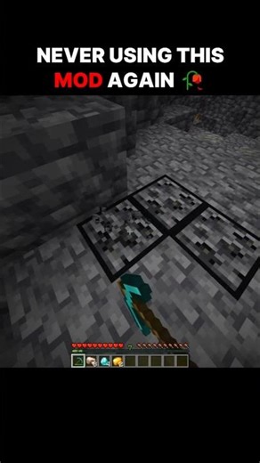 I'll Never Mine Coal With This Mod Again #minecraft #minecrafthindi #shorts #gaming