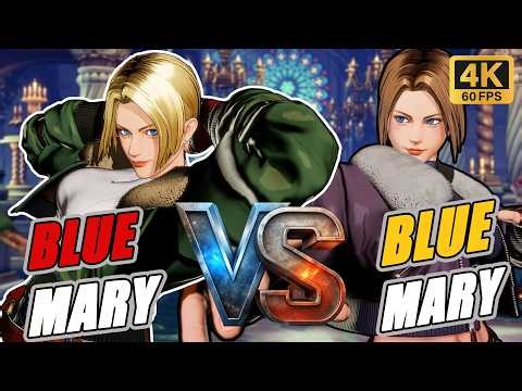 Blue Mary Vs Blue Mary - FATAL FURY COTW Exclusive 4K Match