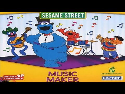 Sesame Street: Music Maker (1999) - Episode 1 - PC Game play Walkthrough funny