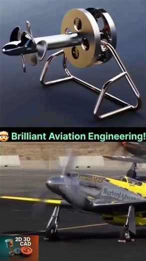 How Counter-Rotating Aircraft Propellers Work ✈️ Twin Propeller Engineering Explained