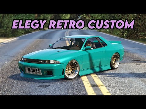 GTA 5: Annis Elegy Retro Custom Customisation | Clean Elegy Retro Build