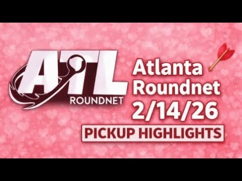 Atlanta Roundnet Pickup Highlights - Ft. Paq Clifford, Ben Savage, Bradley Clark, and Sam Aven