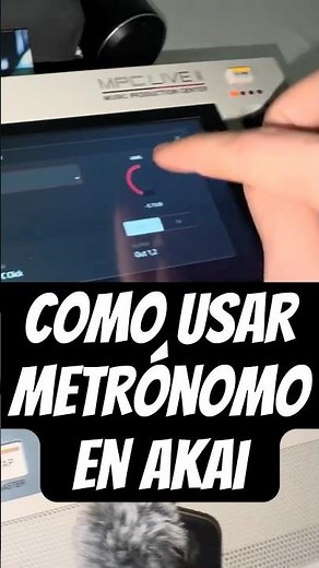 How to use Metronome in Akai MPC Live 2?