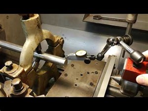 Steady rest aligning - one of many ways to center your part in the steady rest - Quick tip -