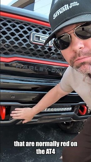 A Harley Davidson truck?! Check out the 2025 Sierra 1500 AT4 Harley Davidson Edition! 🏍️#Sierra