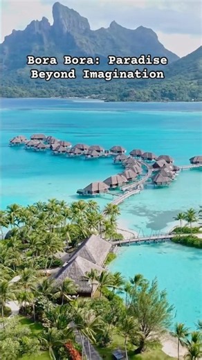 Bora Bora is more than a destination—it's a reminder that paradise still exists on Earth. 🌴✨
