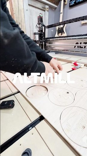 Nesting in VCarve: CNC Christmas Ornaments Made Easy #vectric #vcarve #cnc #christmas #shorts