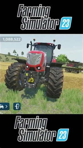 Real Farming Experience 😍 Tractor Power in FS23 #viral #shorts