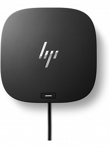 HP Dock G5 USB C Triple Display Laptop Docking Station, Black