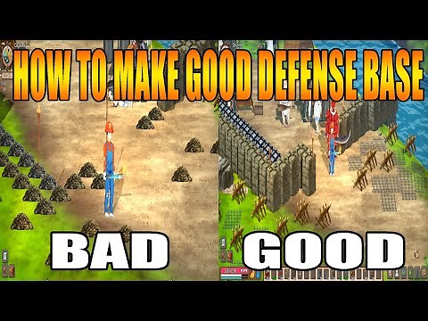 Mad Island Guide (How to make a defense base)