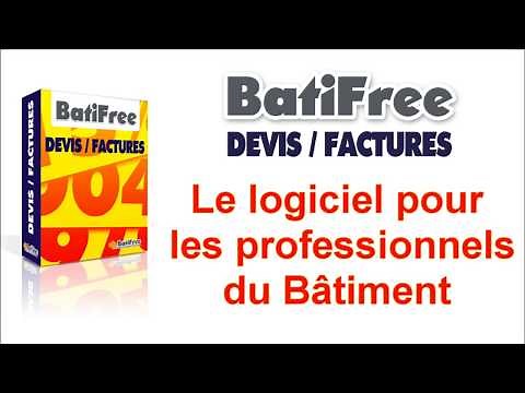 BatiFree Devis : Logiciel de devis / factures pour le Bâtiment