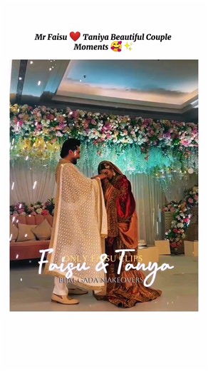 Mr Faisu ❤️ Taniya Beautiful Couple Moments 🥰✨ #Shorts #mrfaisu