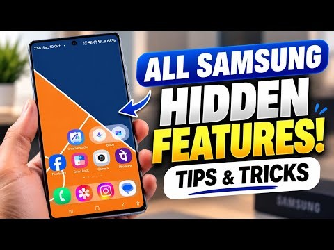 10 Powerful Hidden Features For All Samsung Phones | Tips & Tricks