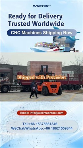 Shipping precision worldwide. Our CNC lathe is on its way! 🚛