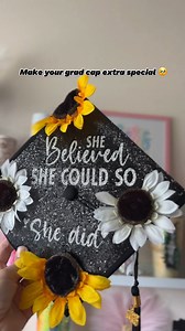 🎓 Make it your moment! Here’s how to customize your graduation cap and stand out in the crowd. 💫 From glitter to quotes to full-on sparkle—let your personality shine! ✨ . #GradCapDIY #Graduation2025 #CreativeGrads #GraduationCap #DIYCrafts #CricutGrad | Creative Fabrica