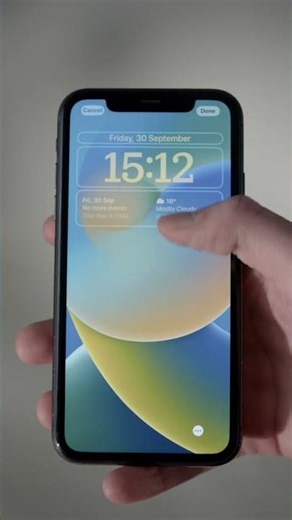 #iPhone #LockScreen Clock #Customization