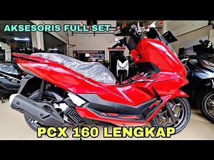 PCX 160 COMPLETE 2025 CBS VERSION RED COLOR🔥