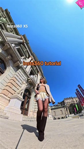 An easy tutorial to film this cool video using Insta360 X5🫶🏻 @insta360 official #insta360 #insta360x5 #videotutorials #tutorialsvideos #outfitinspo