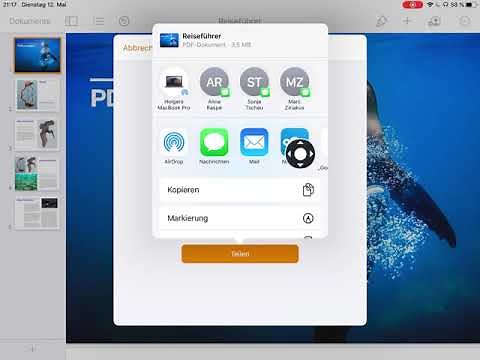 PDF erstellen mit dem iPad