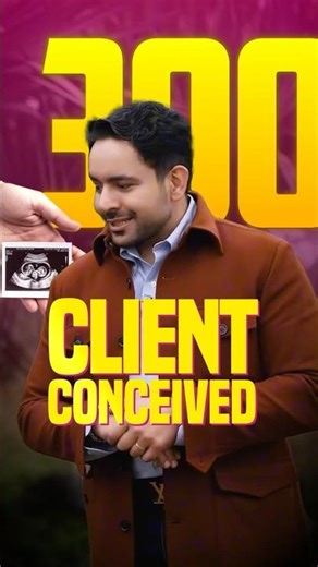 More than 300 successful conception stories in just one year 🤍✨