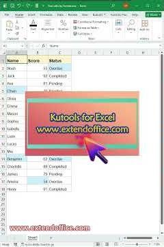 How to Find Cells with the Same Color in Excel?