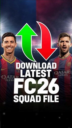 Download Latest FC 26 Transfers Update – Squad File! Updated 🔥