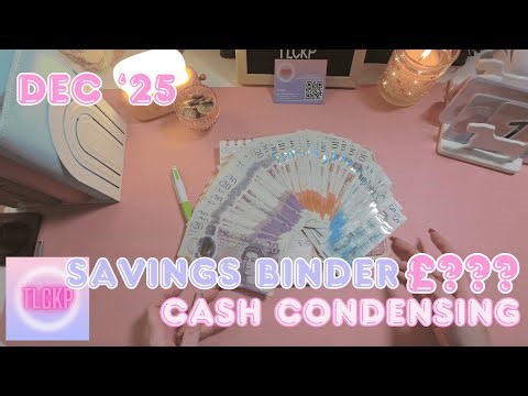 Condensing My Savings Binder ✨ December 2025 Debt Update