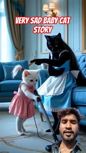 Very Sad Baby Cat Story