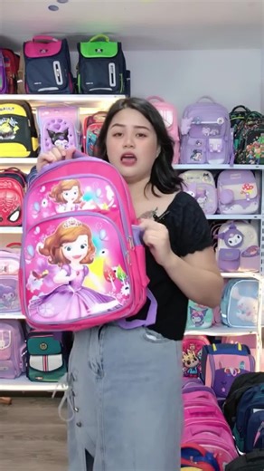 16-Inch Waterproof Cartoon Backpack for Kids