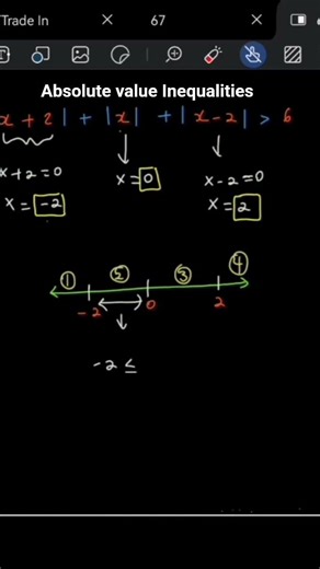 solving absolute inequalities #maths #mathexplained #inequalities #solve #precalculus