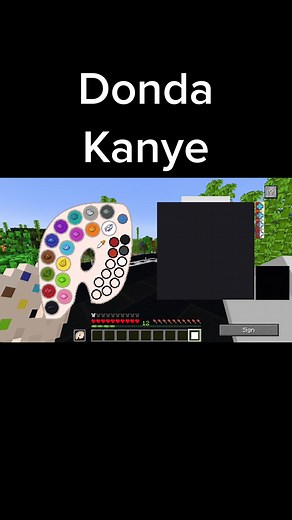Donda Kanye West Pixel Art Album Cover Design