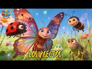 🐜 La canción más divertida para aprender de los insectos 🐛/Canción Infantil Educativa🪲🎵
