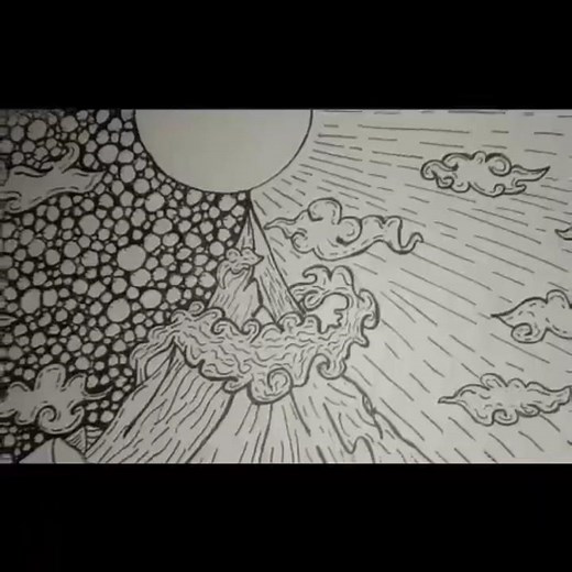 Line elements of (nature) drawing easy #easy #easydrawing #lineelements #nature #art #drawingideas