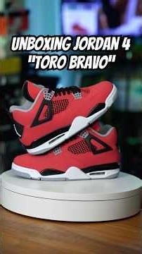 Unboxing Air Jordan 4 “Toro Bravo” #Jordan4 #Jordan #Sneakers #Shoes #Sneakerhead #AirJordan4