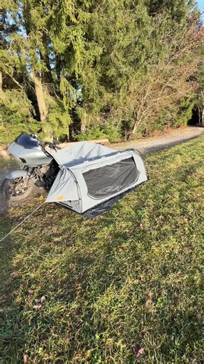 Embrace the Outlaw Spirit with Our Motorcycle Tent