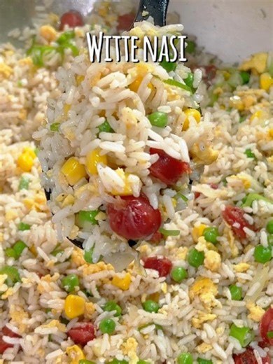 Heerlijke Witte Nasi Met Kip Fasjong