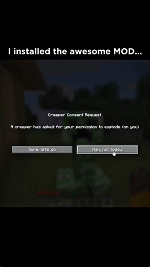 i installed the awesome 😎 mod #fyp #shorts