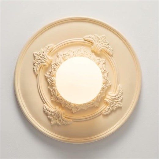 Liila Ceiling Light Makes the Ceiling Look Like Part of the Decor