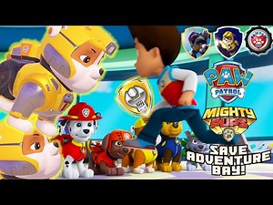 PAW Patrol: Mighty Pups Save Adventure Bay! Rubble New Rescue! #1
