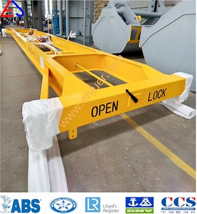 [Hot Item] Marine Port Use Marine Container Spreader Mechanical Manual Container Spreader with BV CCS ABS Dnv Cert for Sale
