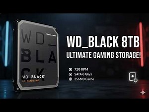 WD Black 8TB HDD Review – High-Performance Internal Storage