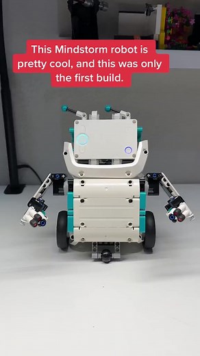 We built our first Mindstorm robit Charlie. Pretty cool and I cant wait to try the others. #legorobotics #lego #afol #mindstorm #legocollector #legobuild #robotics #basicrobot #legotok | Bad Bricks