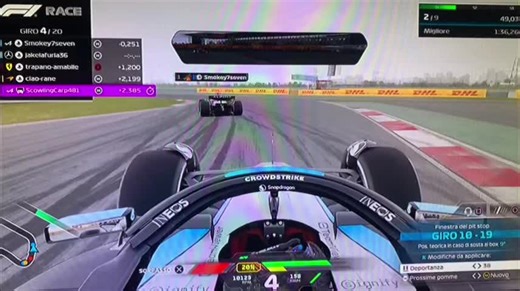 Sorpasso di Jakelafuria36 su Smokey7seven #f124 #highlights