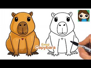 How to Draw a Capybara