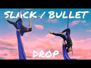Aerial Silks Basic SLACK DROP Tutorial | Bullet drop for beginners